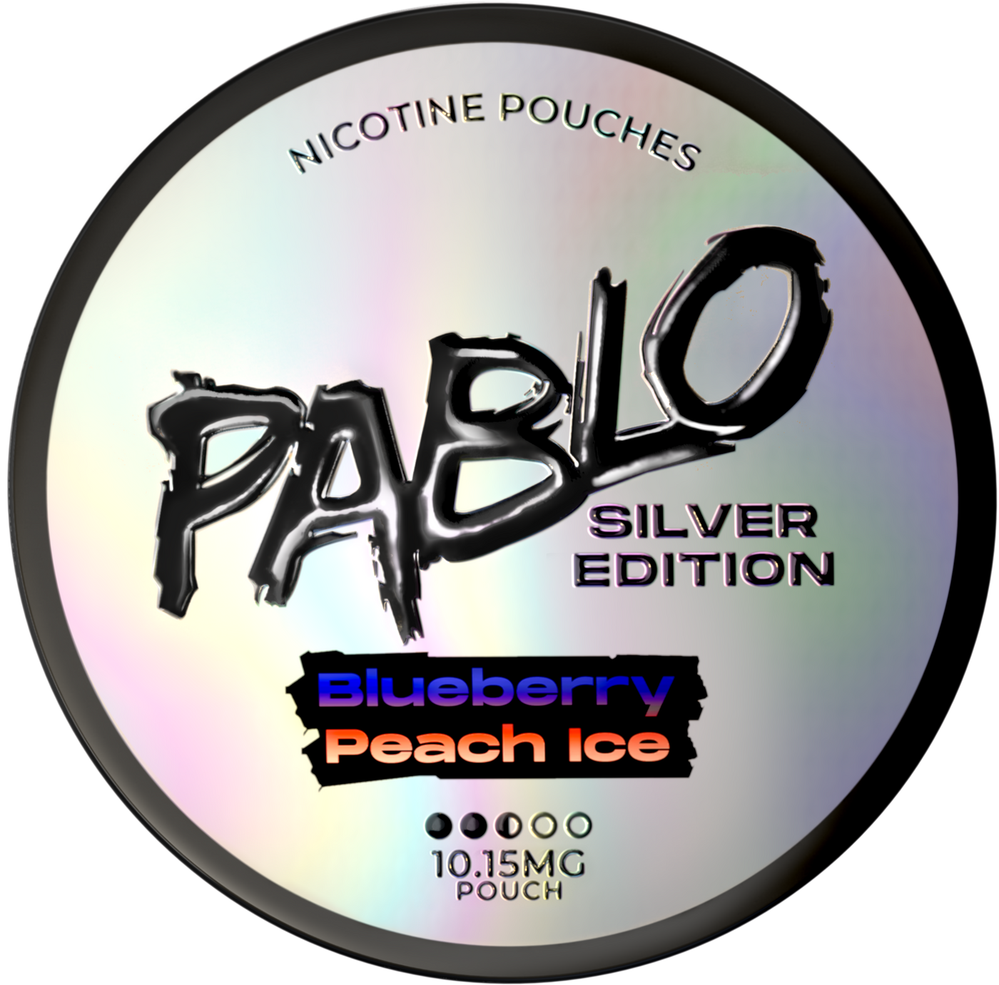 Pablo Silver Edition Blueberry Peach Ice
